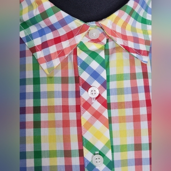 Tommy Hilfiger Sleeveless Tie Waist Summer Button-Down Shirt Dress - Size 8 - Picture 8 of 13